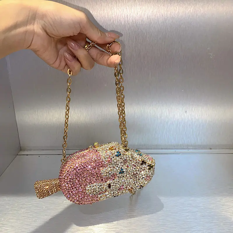 Luxury Diamonds Popsicle Evening Bag Rhinestone Ice-cream Shoulder Bag Designer Crossbody Bags Mini Party Wedding Clutch Purses