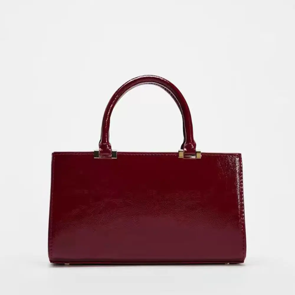 Fashion PU Leather Tote Bag Luxury Designer Bags for Women Handbag High Quality Shoulder Crossbody Bag Mini Shopper Purse Clutch
