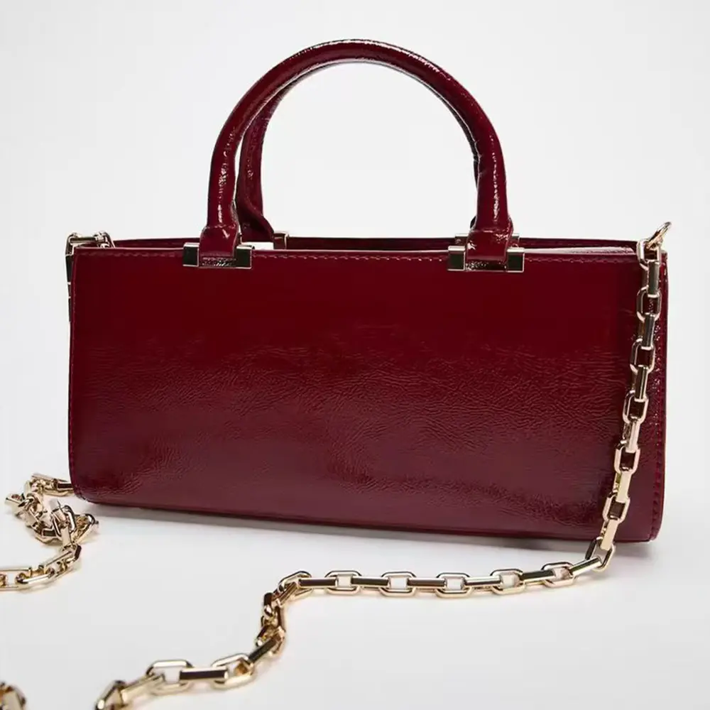 Fashion PU Leather Tote Bag Luxury Designer Bags for Women Handbag High Quality Shoulder Crossbody Bag Mini Shopper Purse Clutch