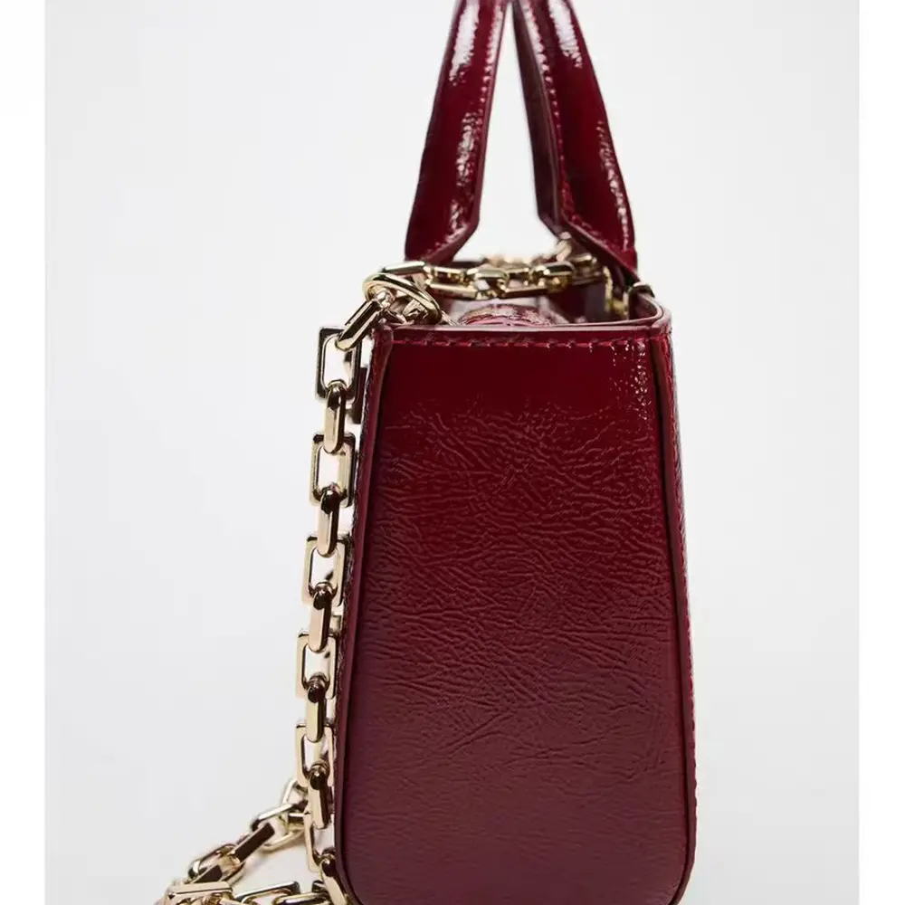 Fashion PU Leather Tote Bag Luxury Designer Bags for Women Handbag High Quality Shoulder Crossbody Bag Mini Shopper Purse Clutch