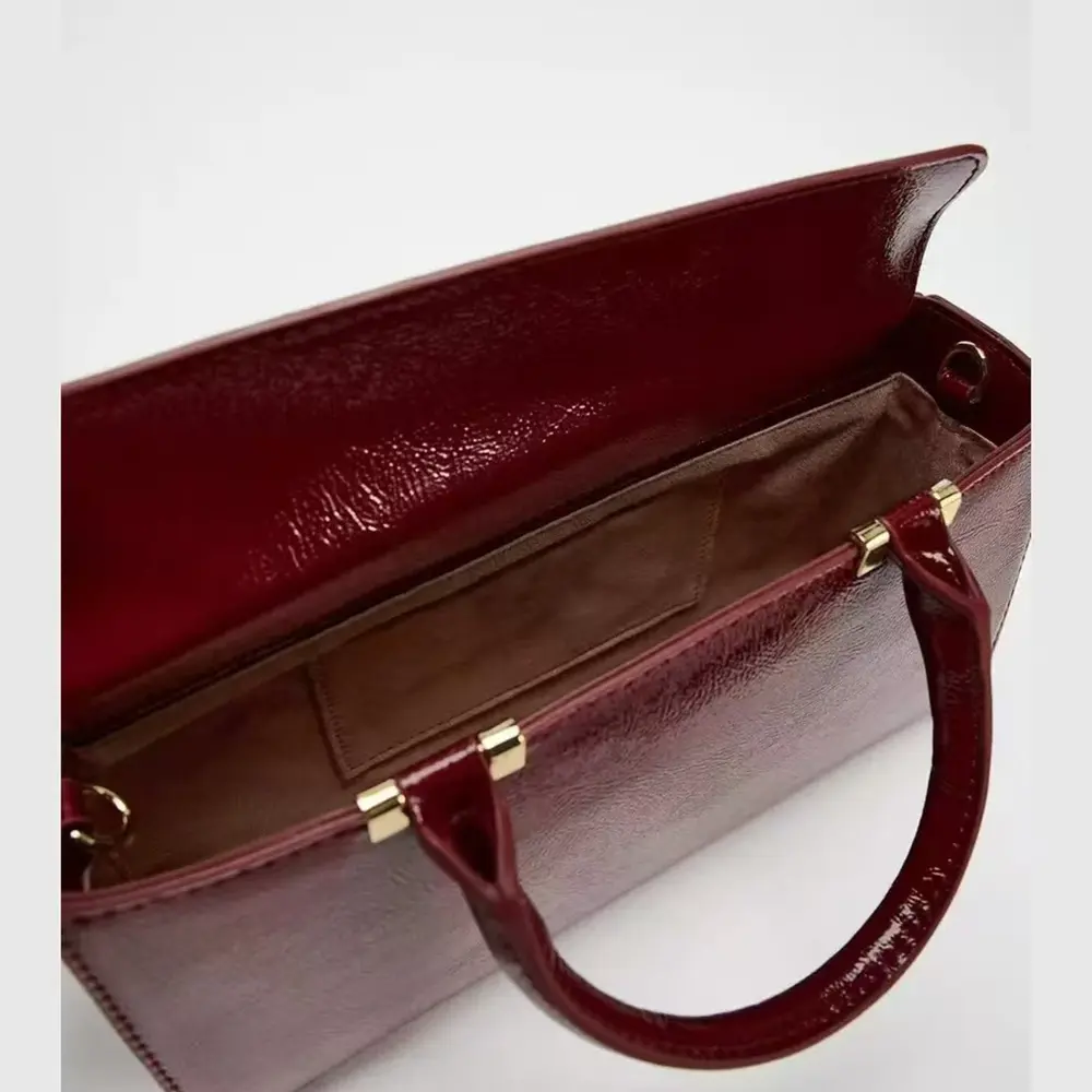 Fashion PU Leather Tote Bag Luxury Designer Bags for Women Handbag High Quality Shoulder Crossbody Bag Mini Shopper Purse Clutch
