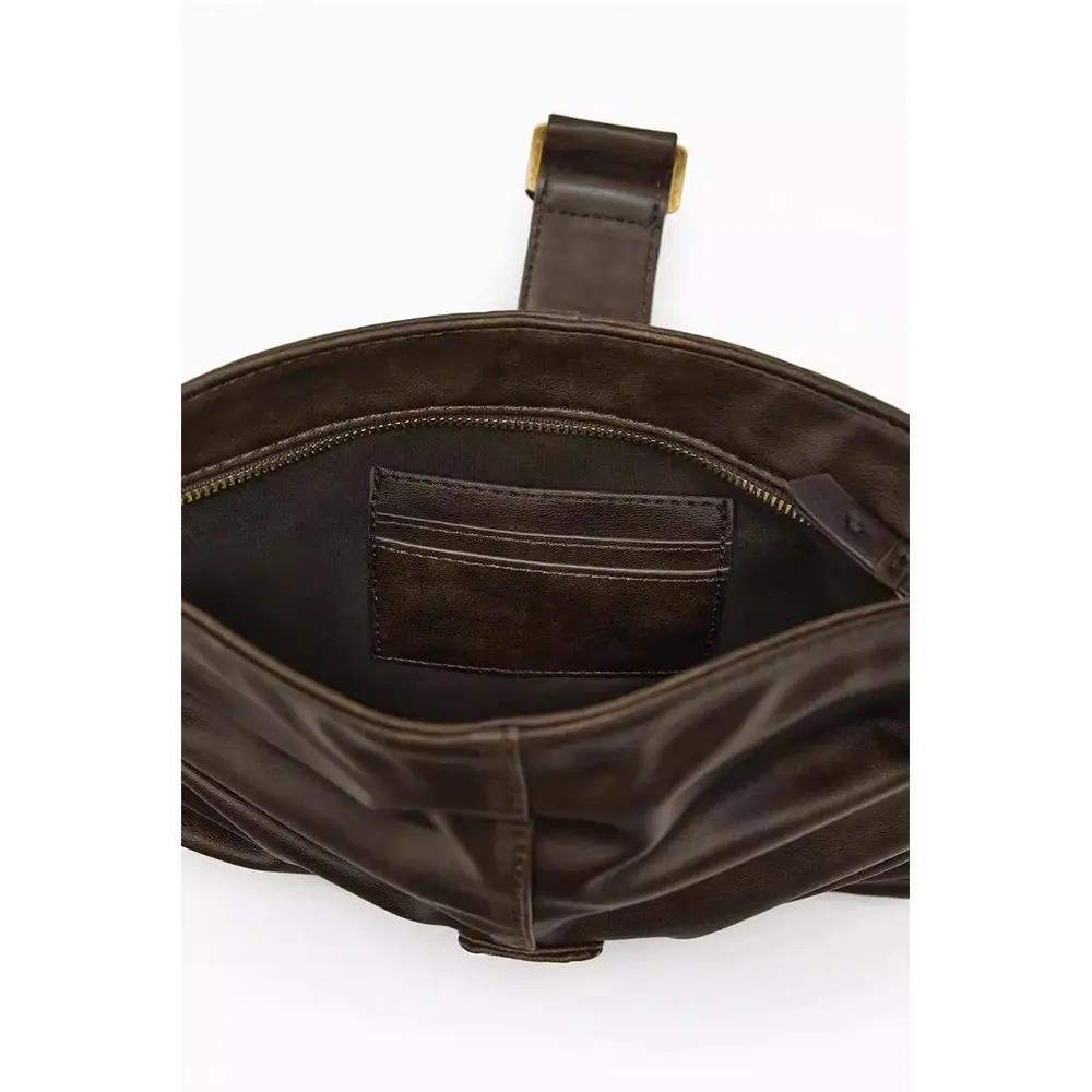 Fashion Ruched Shoulder Bag Soft PU Leather Woman Designer Handbags High Quality Armpit Bags for Woman 2024 Square Phone Purses