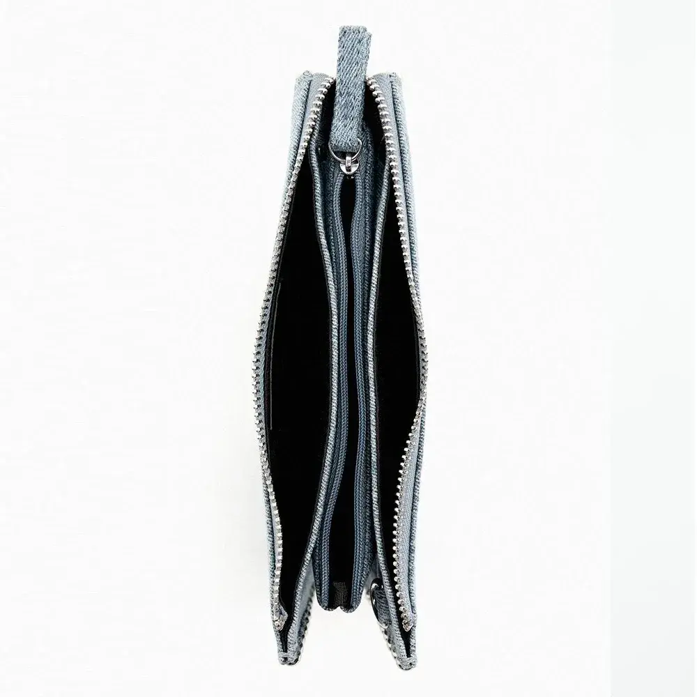 Fashion Rivet Shoulder Bag Luxury Beading Denim Crossbody Bags for Women Designer Chains Handbags and Purses Brands Flap Tote