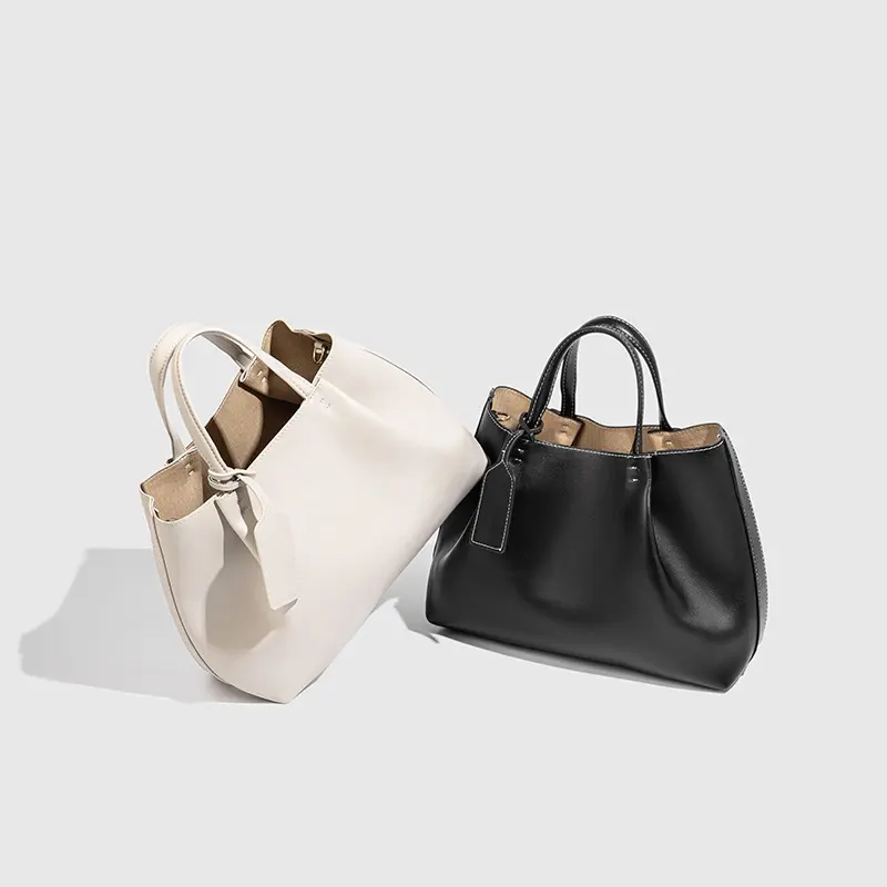 Fashion Ruched Women Handbags Designer PU Leather Shoulder Bag High Quality Crossbody Bags for Women Bucket Bag Female Clutch