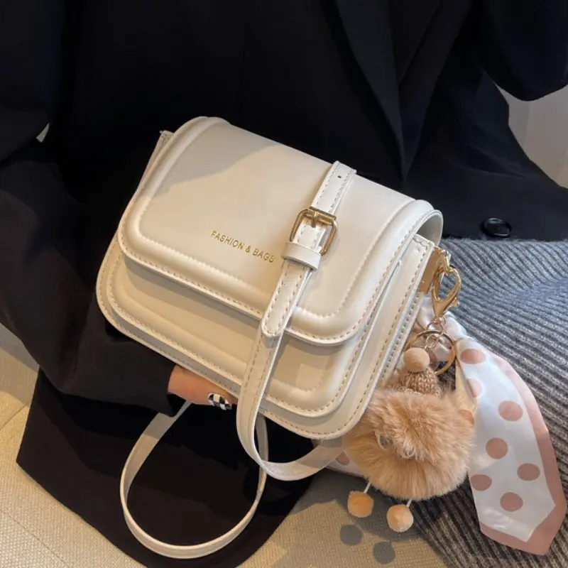 PU Leather Shoulder Bag for Women Fashion Underarm Crossbody Bags Small Square Satchel Handbag Luxury Designer Crossbody Bags