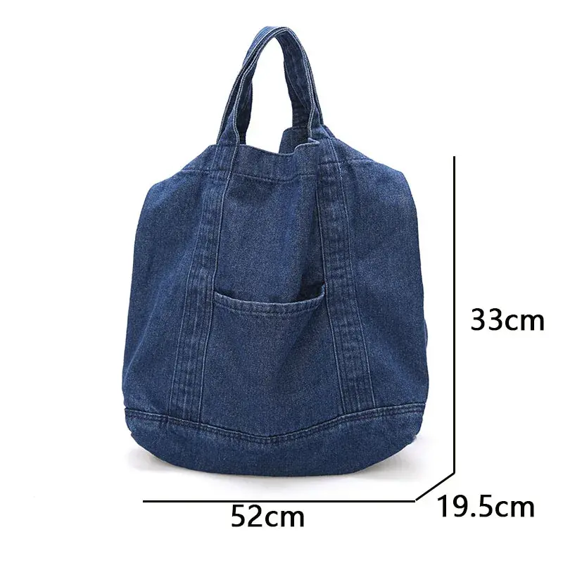 Denim Shoulder Hand Bag For Woman Shoulder Bag Crossbody New Casual Jeans Bags Women Handbags Denim Sac A Main Bolsos
