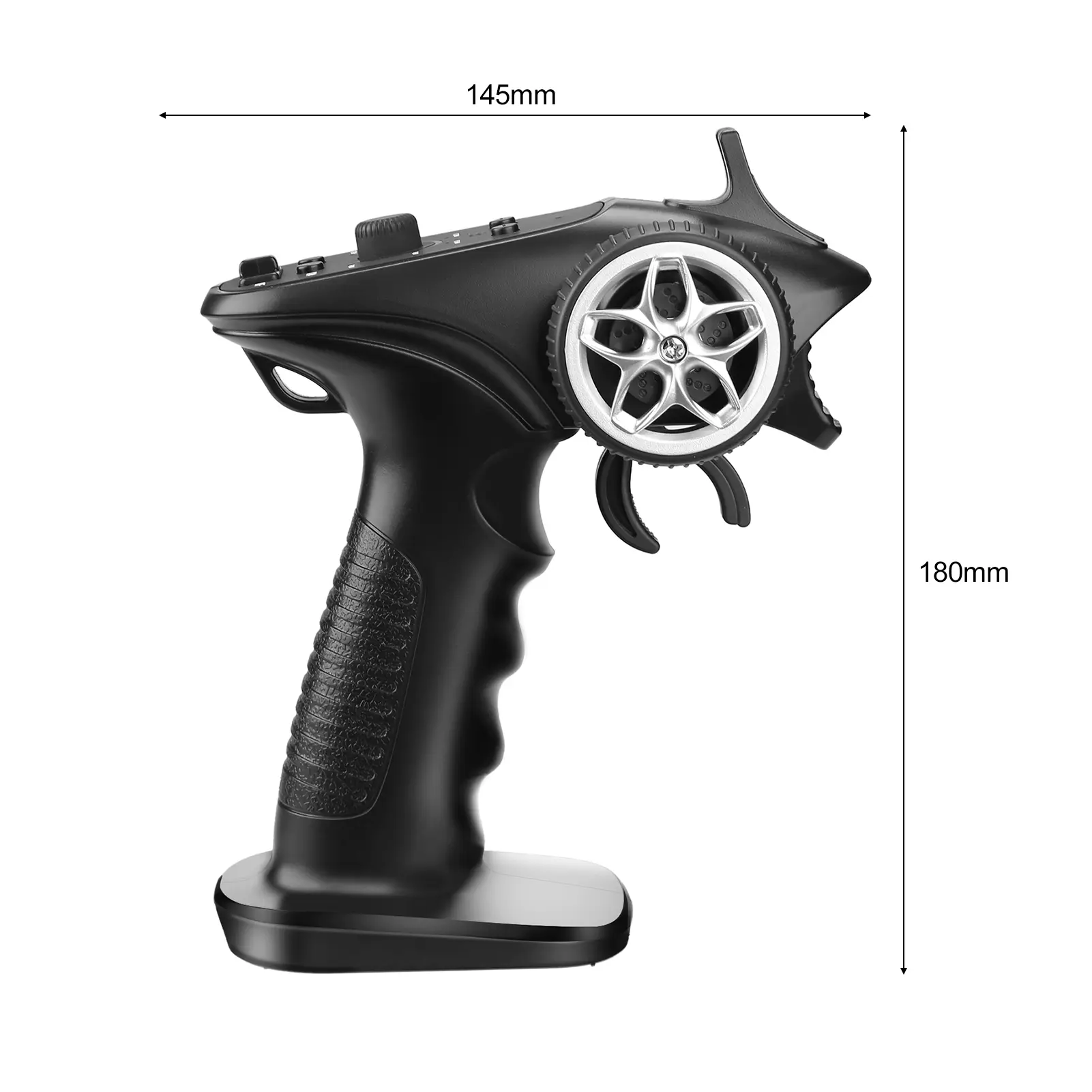 GA-4H-TX 4CH 2.4GHz Remote Controller Digital Radio Transmitter with Receiver for 1/8 1/10 1/16 1/32 RC Car Boat