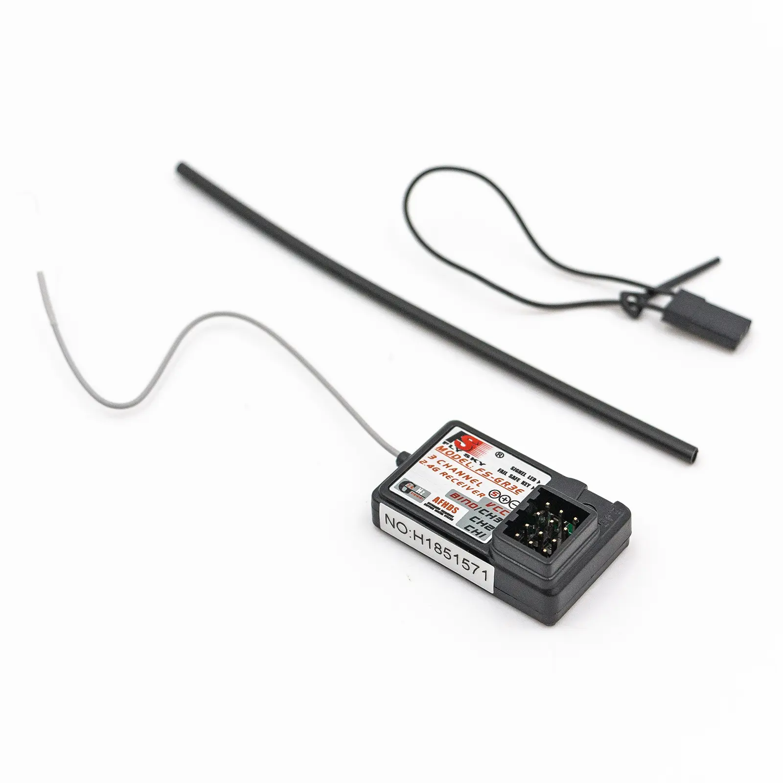 Flysky FS-GT3B Receiver 2.4G 3CH Radio Model Remote Control LCD Transmitter & Receiver for RC Car Boat