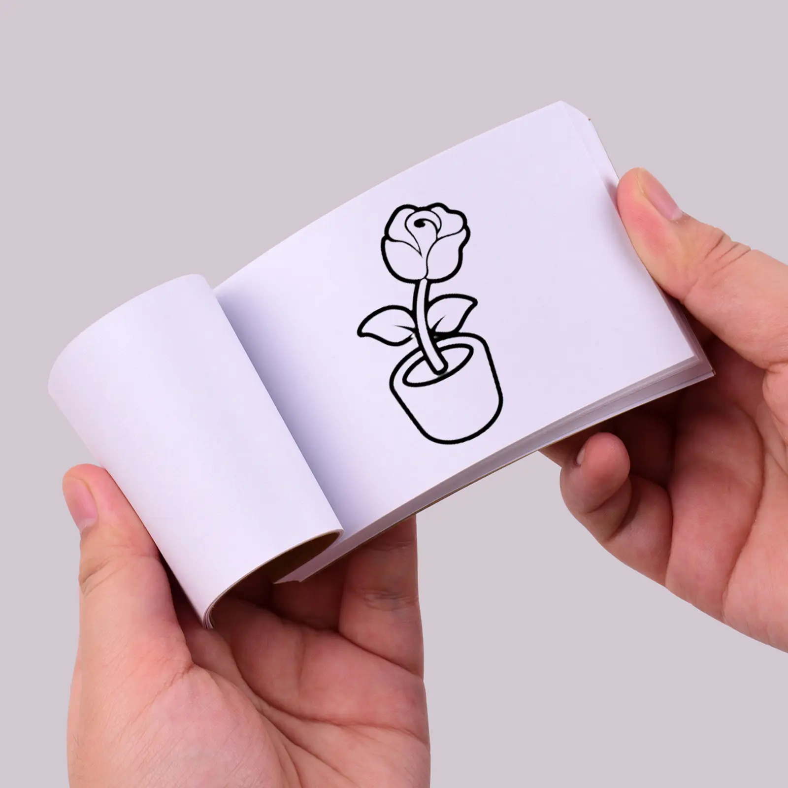 Flip Book Kit with Light Pad LED Light Box Tablet 300 Sheets Drawing Paper Flipbook for Drawing Tracing Animation Sketching