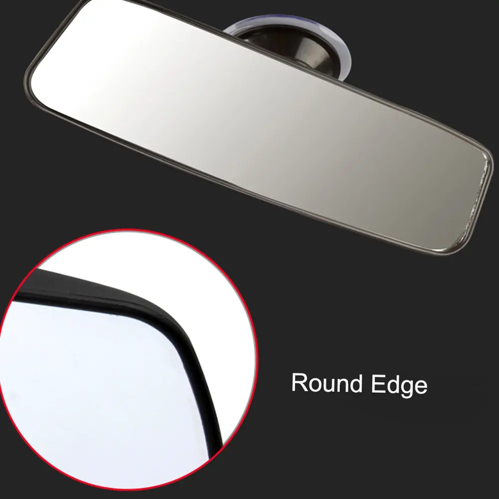 Universal Interior Rear View Mirror Suction Rearview Mirror Wide-angle Rear View Mirrors Car Rear Mirror for Car