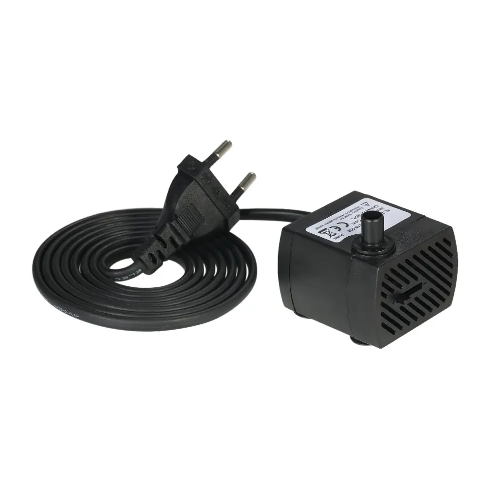 280L/H 4W Submersible Water Pump for Aquarium Tabletop Fountains Pond Water Gardens and Hydroponic Systems