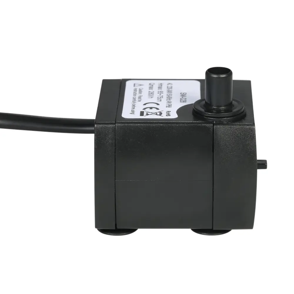 280L/H 4W Submersible Water Pump for Aquarium Tabletop Fountains Pond Water Gardens and Hydroponic Systems