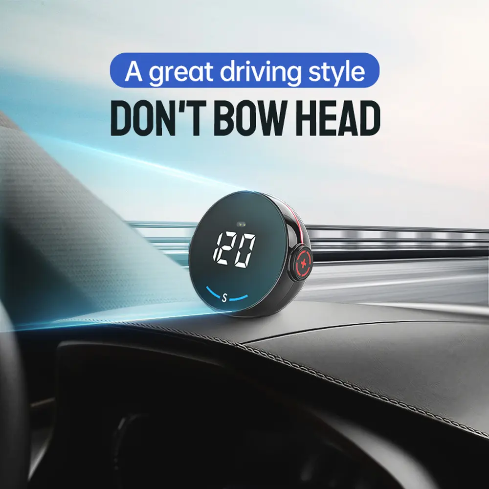 Car Global Position System Speedometer H600G Digital Display Speed Altitude Meter Car HeadUp Display Driving Speed /Altitude