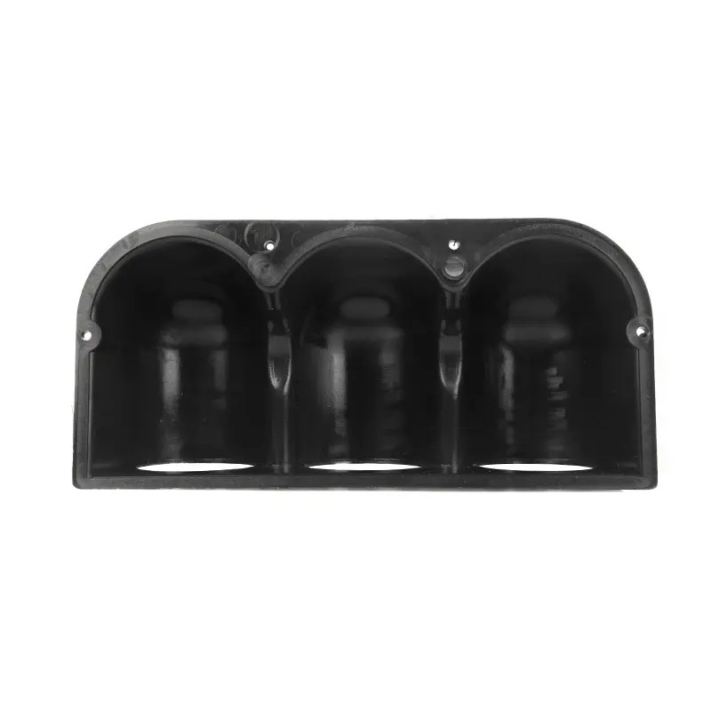 Triple Three Auto Car Gauge Meter Pod Holder Cup Mount Gauge Holder for Holding Three Automobile Gauges 2in/52mm Diameter