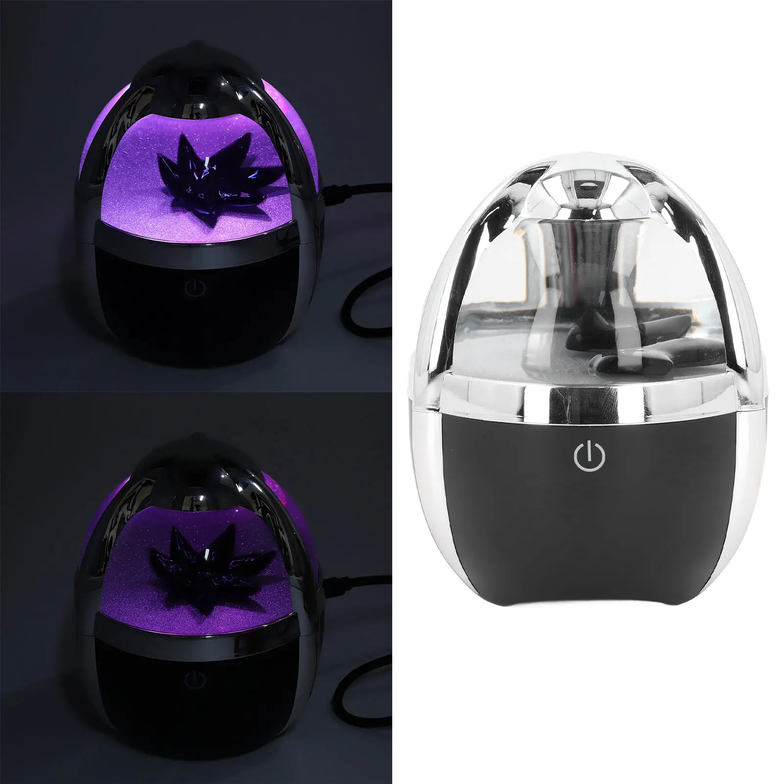 Ferrofluid Speaker Portable Colourful Light Desktop Decoration Magnetic Fluid Lamp for Camping Picnics Magnetic Fluid Speaker