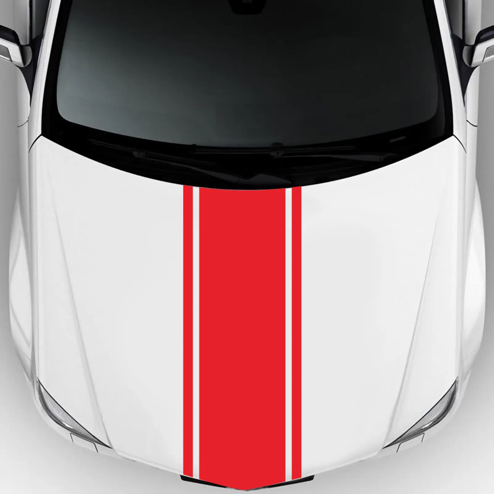 Car Hood Stripe Sticker Universal Auto Racing Stripes Body Side Vinyl Modified Stripe Decal Decoration Stripe Sticker