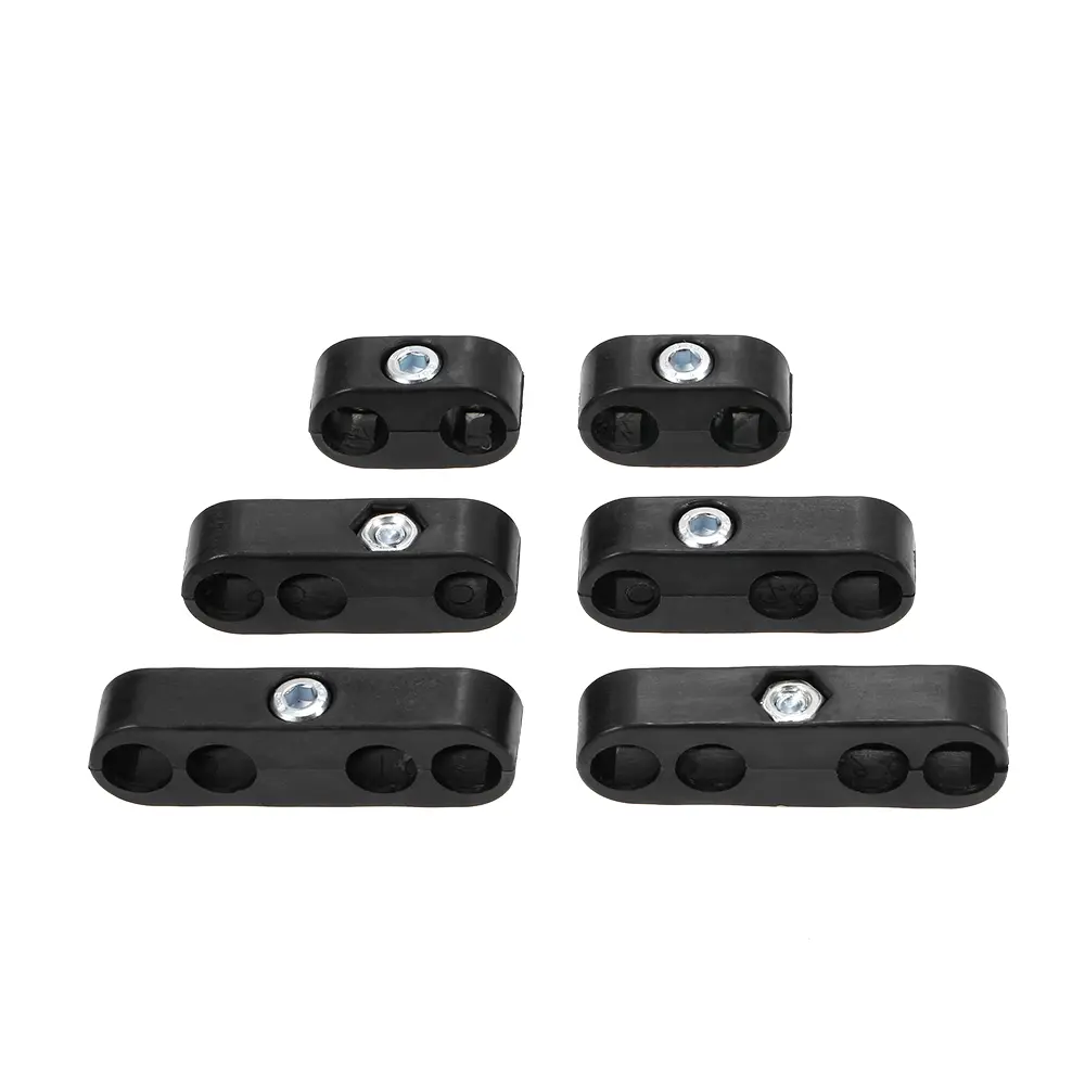 7mm 8mm Spark Plug Wire Separators Dividers Looms for Chevy for Ford & Mopar 4/3/2-wire Separators w/ Allen Wrench Separator Kit