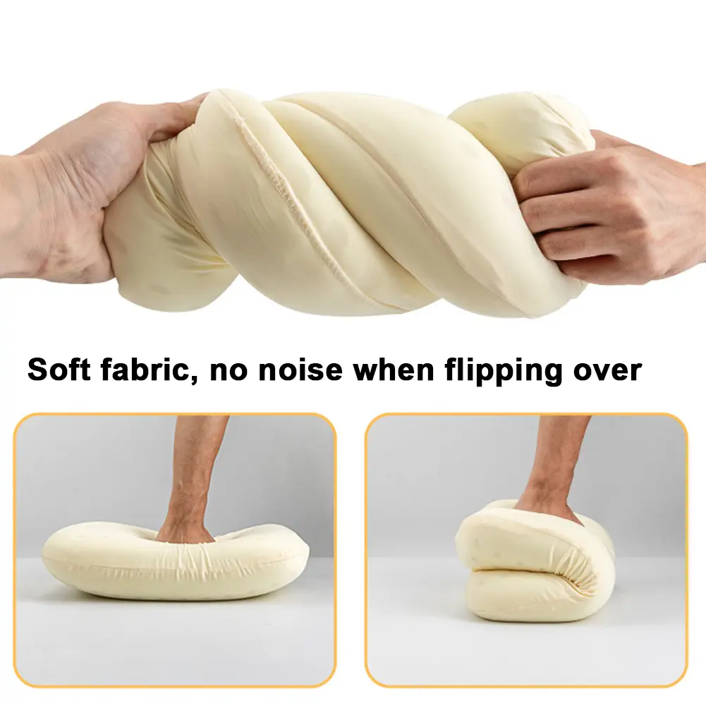 Soft Slow Rebound Memory Foam Pillow Outdoor Camping Travel Cervical Pillow Portable NoonBreak Pillow Neck Support Pillow Comfor