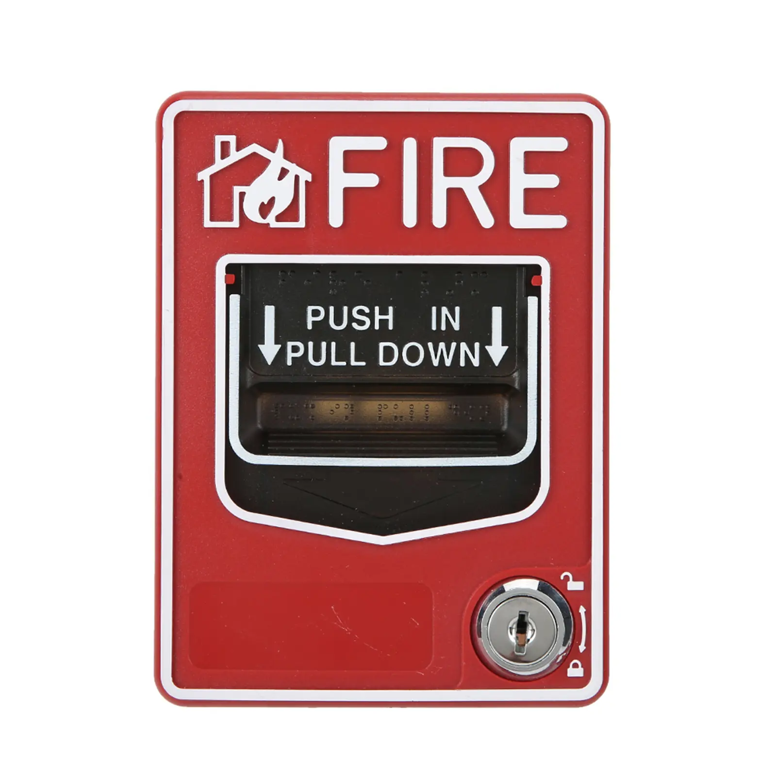 9-28VDC Manual Multiple Wire System Safety Fire Pull Station Alarm Button Call Point Safety Fire Alarm Button Manual Call Point