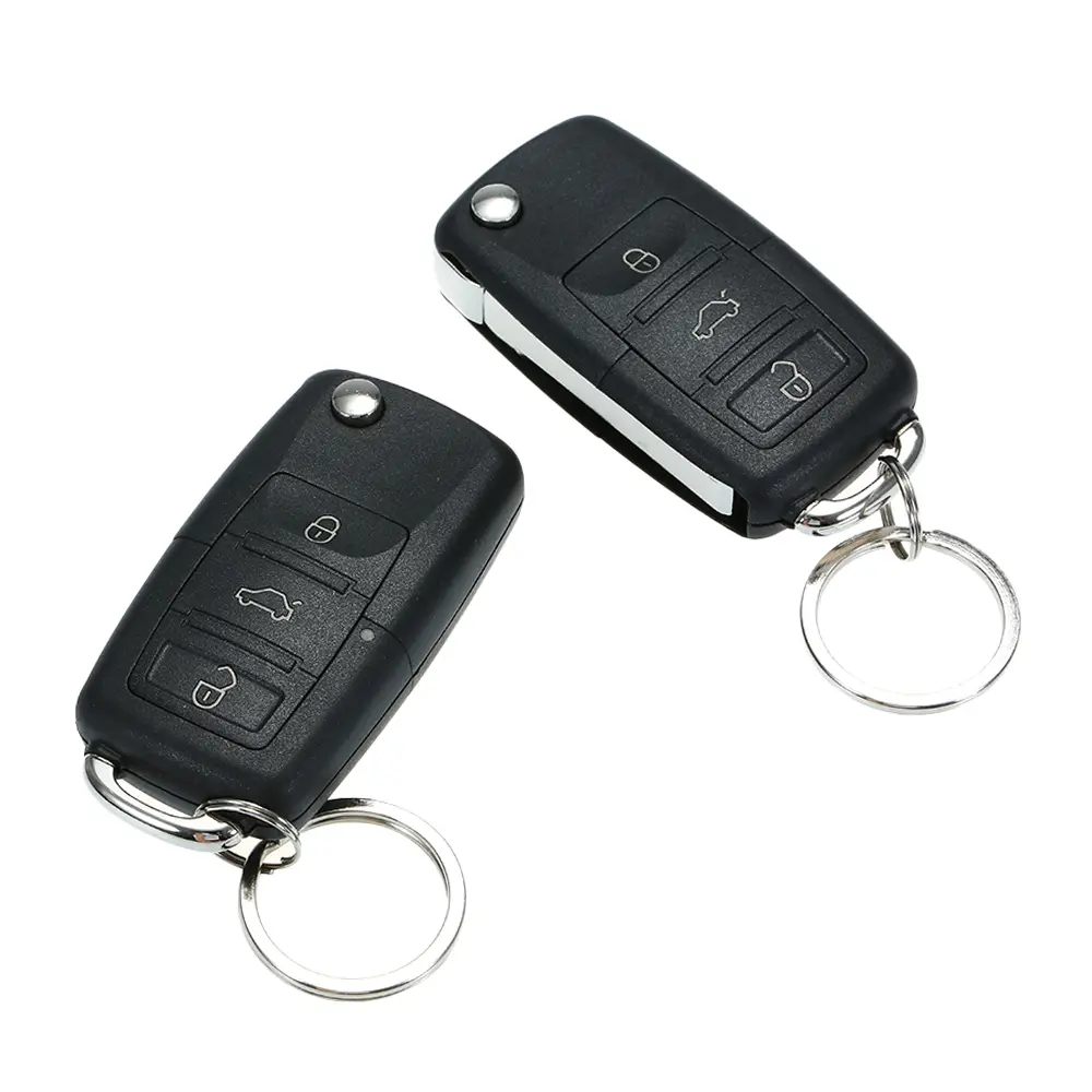 Universal Car Door Lock Trunk Release Keyless Entry System Central Locking Kit With Remote Control