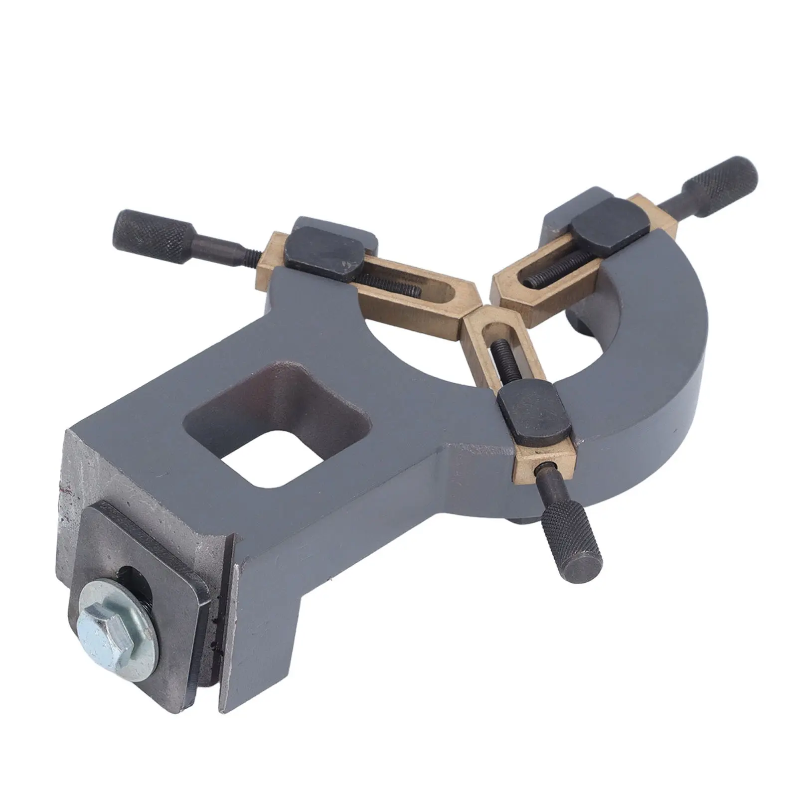Mini Lathe Center Frame Aluminum Alloy Iron Copper Mini Lathe Steady Rest Widely Compatible Secure Support for 210x750 210x800