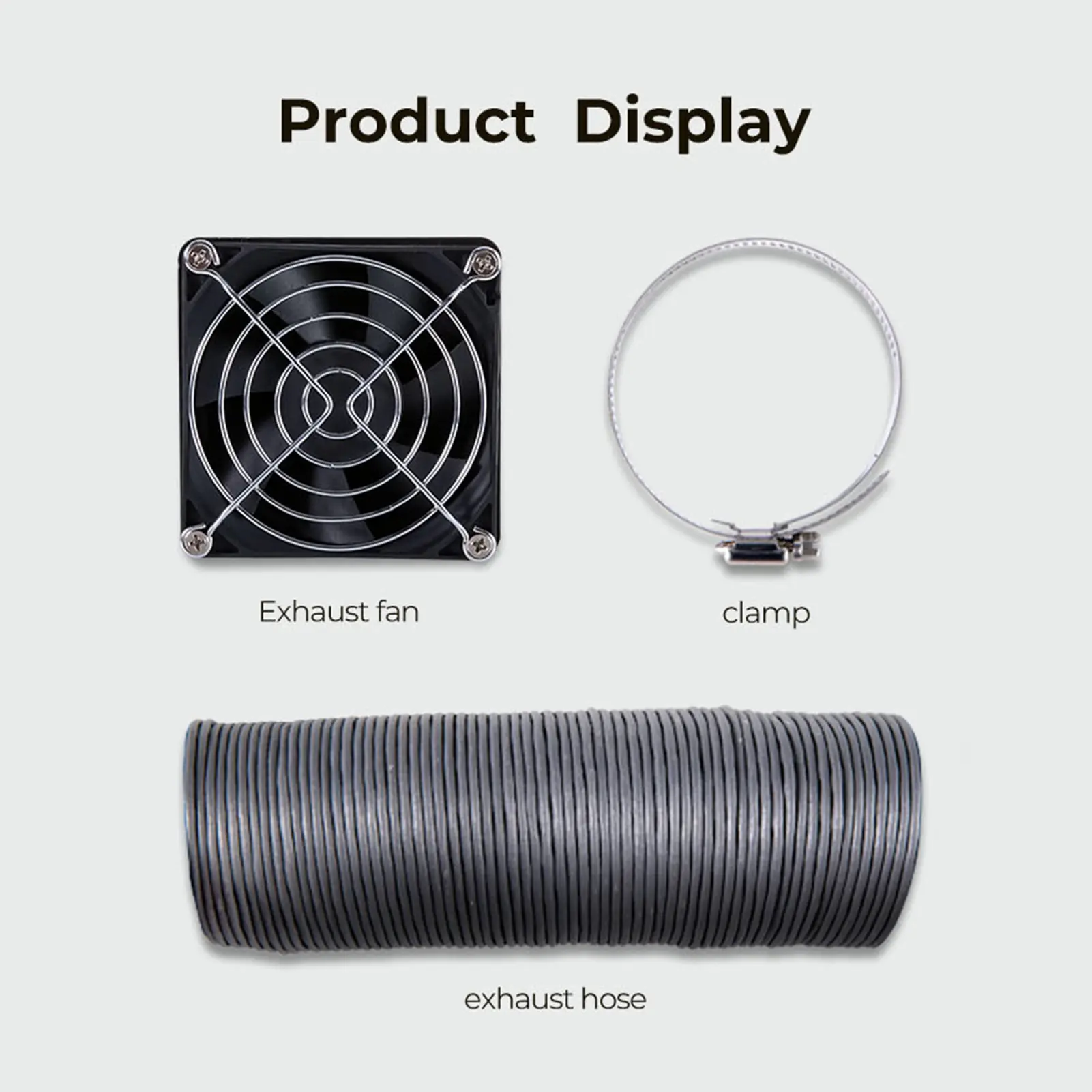 Creality Fume Extraction Kit with 4000 RPM High-Efficiency Ventilation Fan And 2000mm Exhaust Hose Length Suitable for Ender