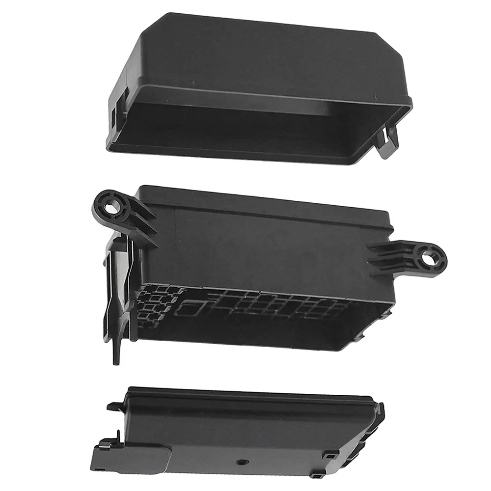 12-Slot Relay Box 6 Relays 6 ATC/ATO Standard Fuses Holder Block with 41pcs Metallic Pins Universal for Automotive Marine Use