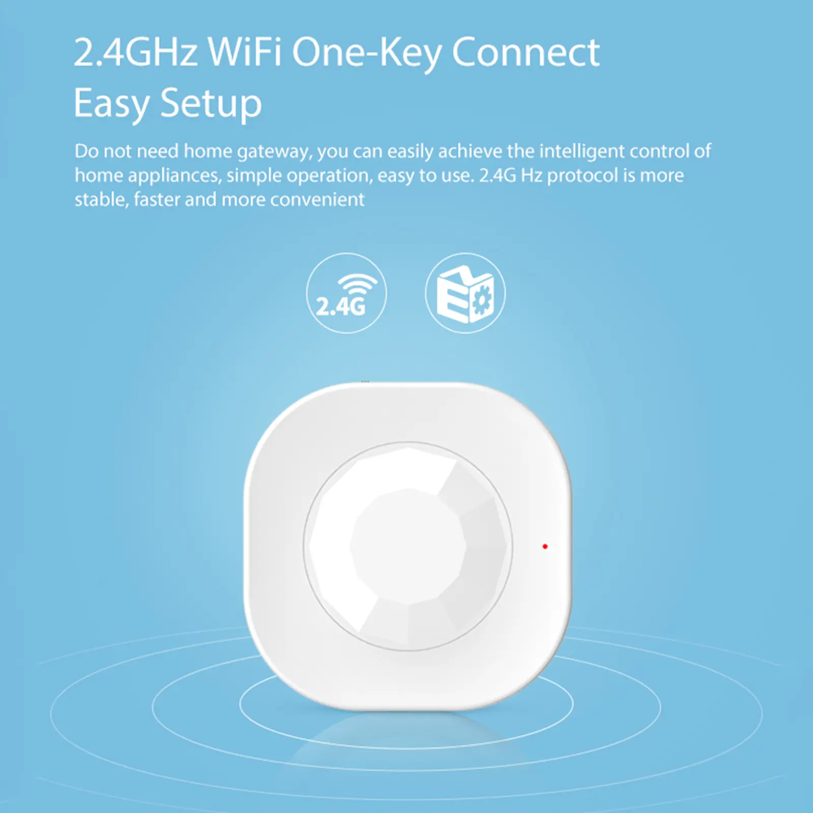 WIFI PIR Motion Sensor Wireless Passive Infrared Detector Security Burglar Alarm Sensor Tuya Smart APP Control Smart Home