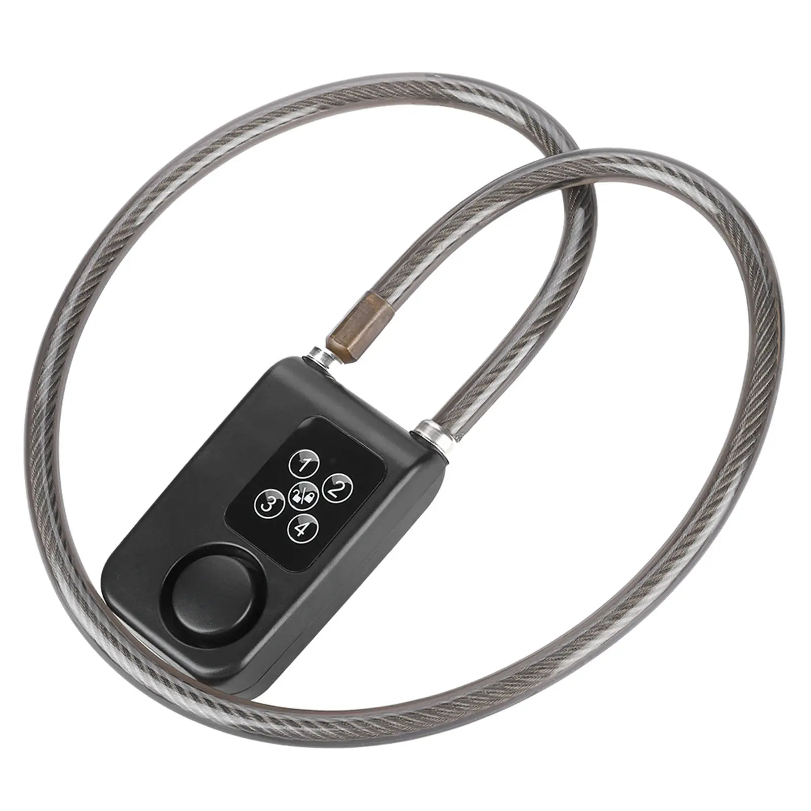 110dB Smart Waterproof Password  Lock Anti theft Alarm Lock Batteries Not Included Password Lock Waterproof Password Lock