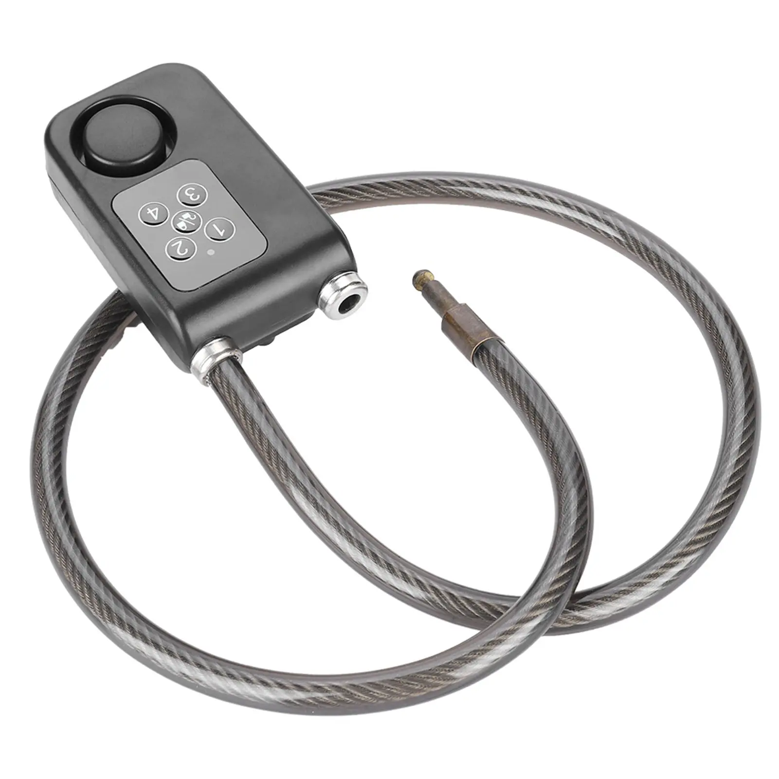 110dB Smart Waterproof Password  Lock Anti theft Alarm Lock Batteries Not Included Password Lock Waterproof Password Lock