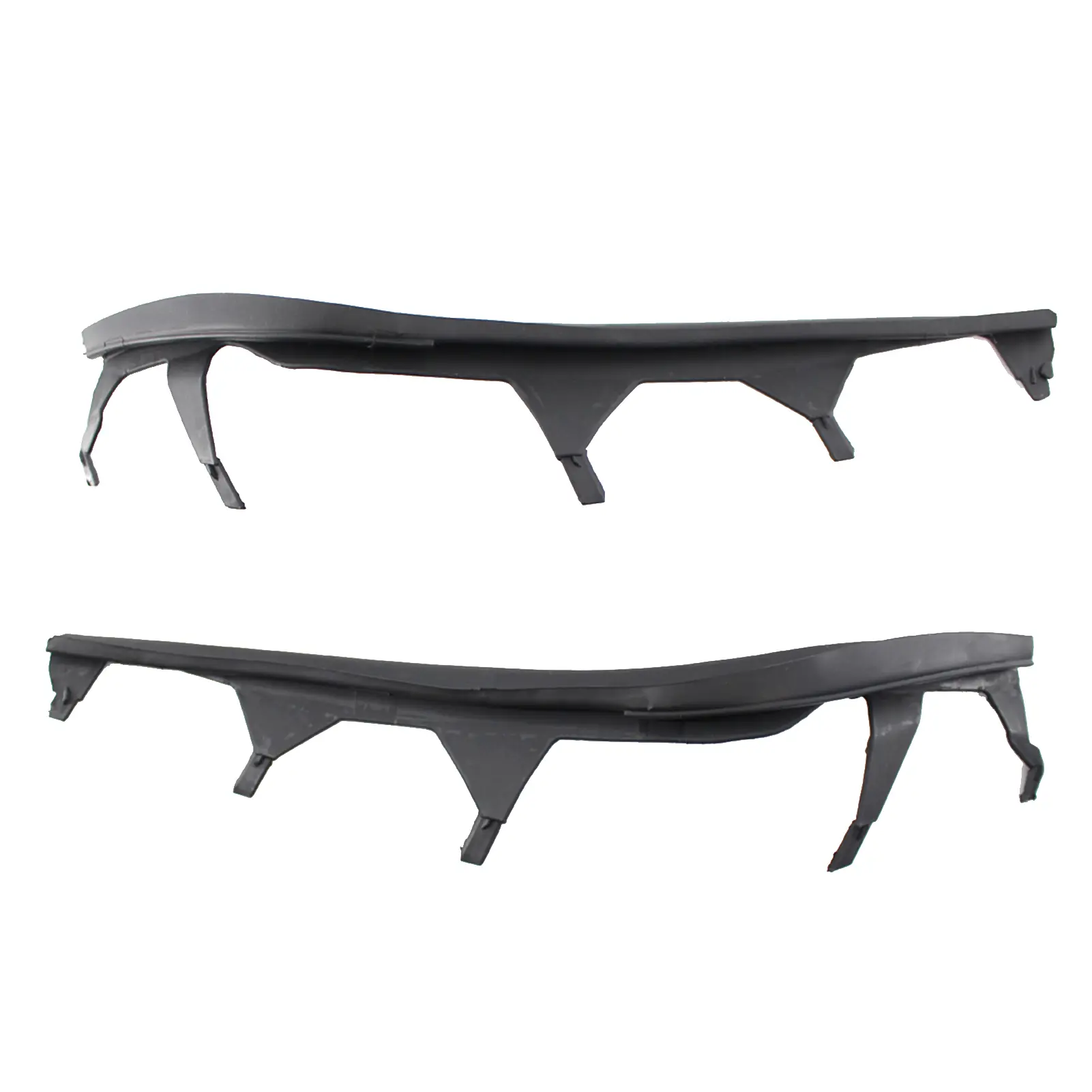 Left & Right One Pair Upper Headlight Cover Strips Replacement for BMW 3 Series E46 02-05(4 door)