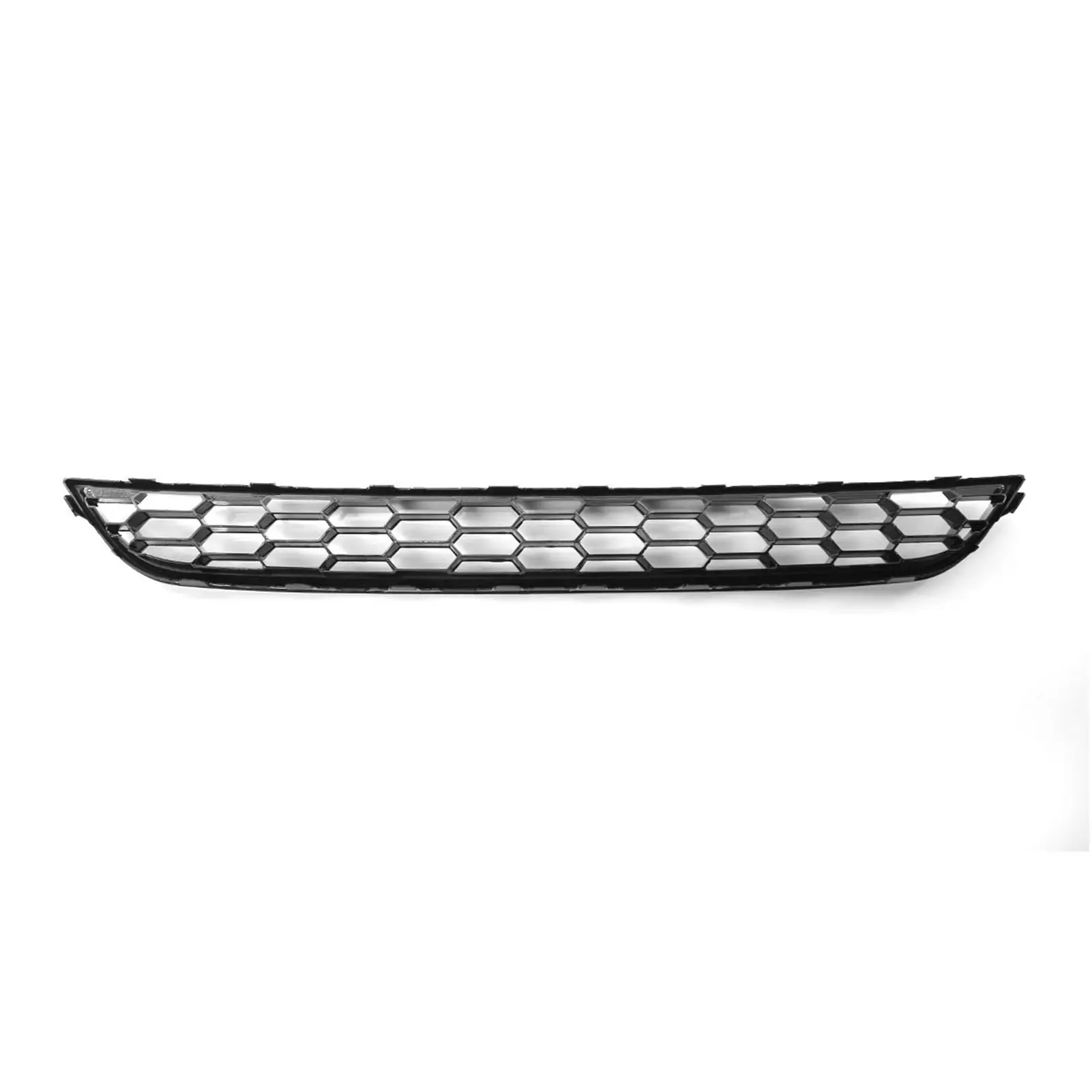 Honeycomb Black Upper Grille Replacement for Ford Fiesta Zetec-S 2013-2017 Front Bumper Centre Grille