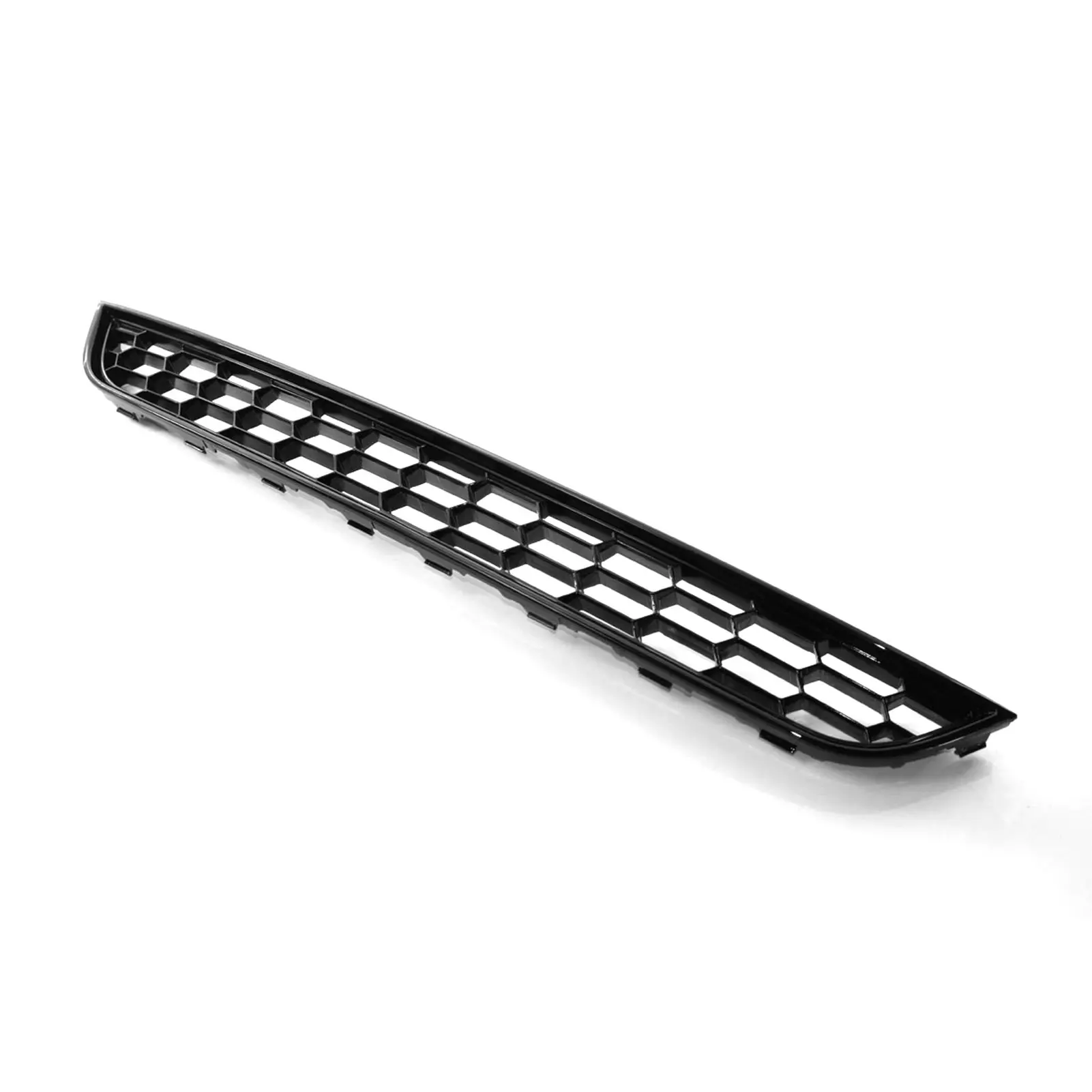 Honeycomb Black Upper Grille Replacement for Ford Fiesta Zetec-S 2013-2017 Front Bumper Centre Grille