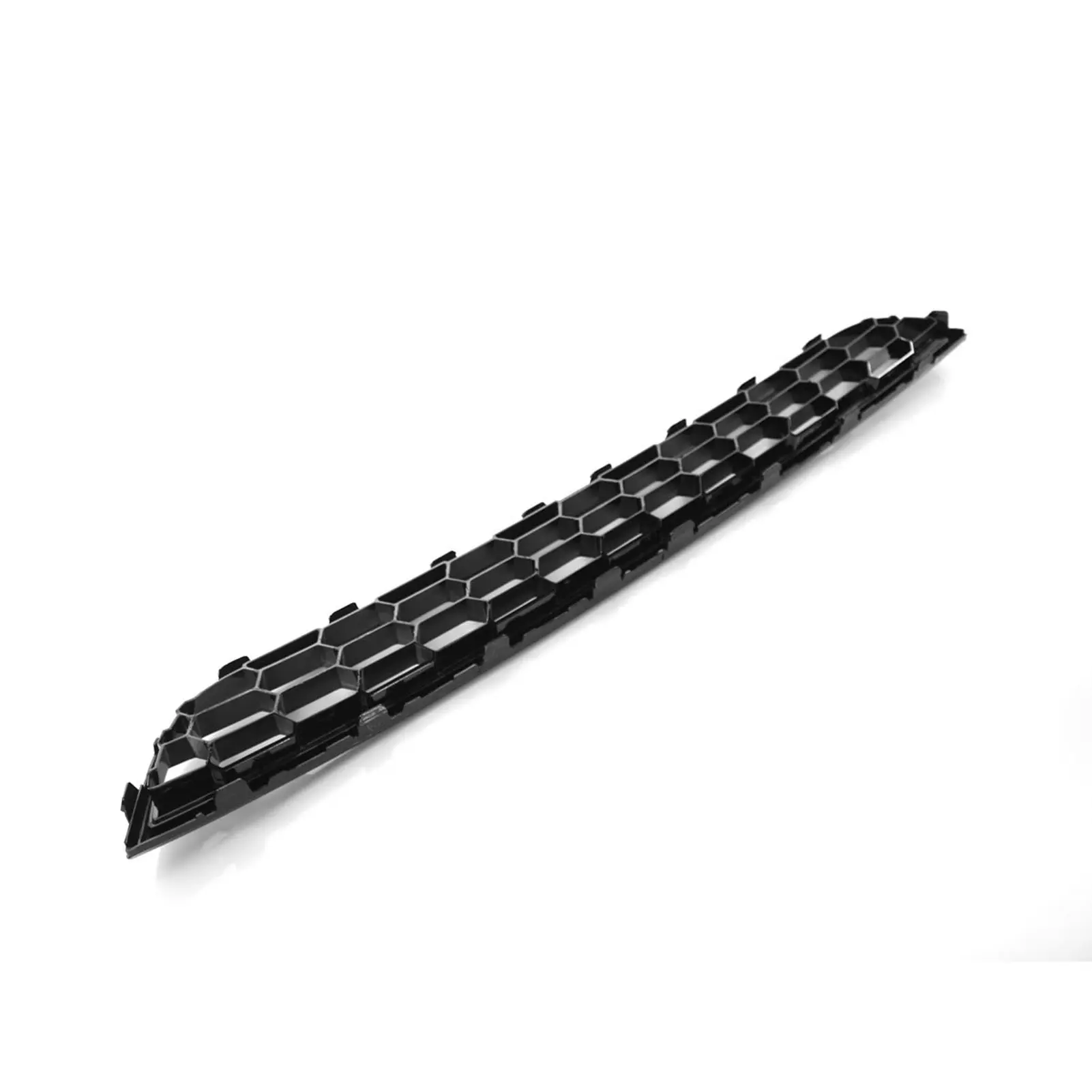 Honeycomb Black Upper Grille Replacement for Ford Fiesta Zetec-S 2013-2017 Front Bumper Centre Grille