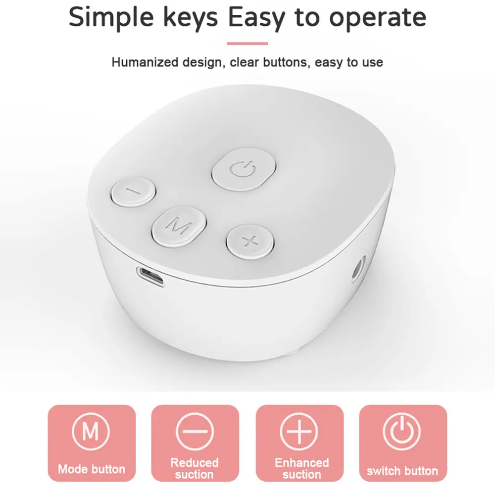 Double Electric Breast Pump Hands Free Breast Pump for Breastfeeding Low Noise Anti-Backflow Comfort Milk Collector BPA-free