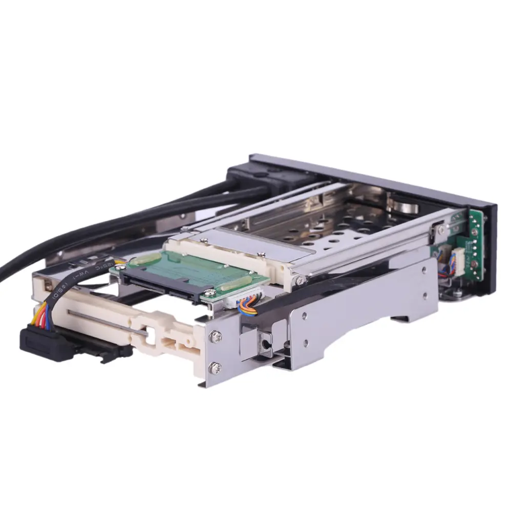 Dual Bay 3.5" 2.5" SATA III Hard Drive HDD & SSD Tray Caddy Internal Mobile Rack Enclosure Docking Station w/ USB 3.0 Hot Swap