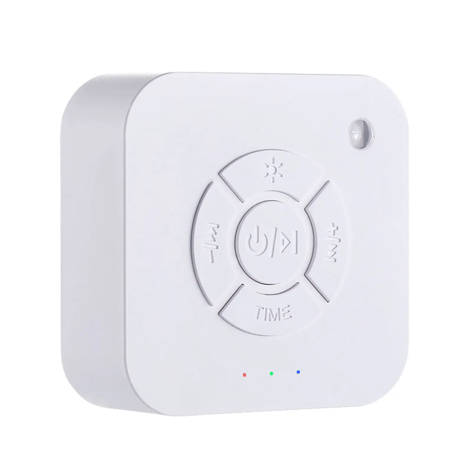 Mini White Noise Sound Machine Sleep Soother With 9 Soothing Sounds Breathing Light Timer Type-C Charging For Baby Home Office