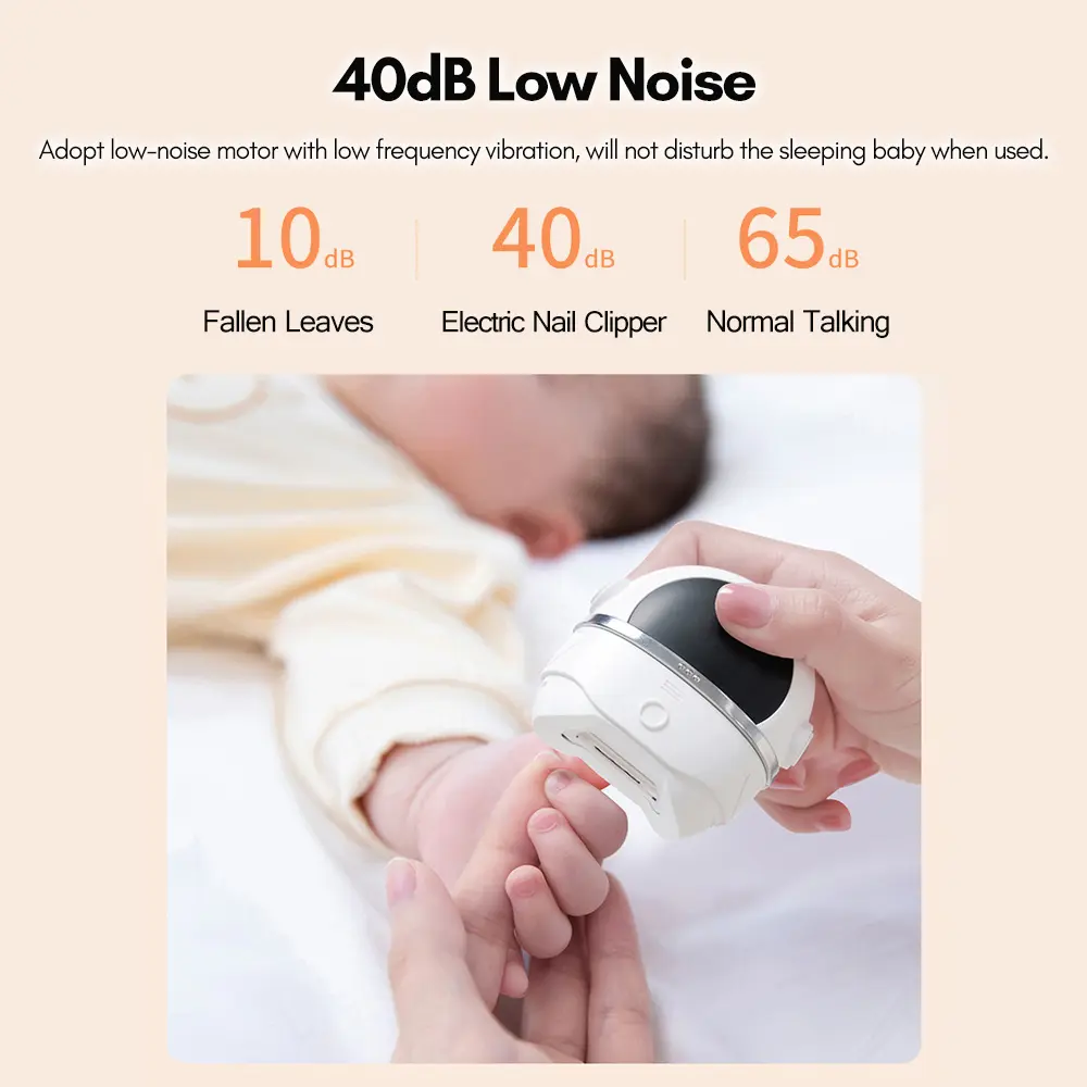 Electric Nail Clipper Automatic Nail Grinder for Children and Adult Portable Mini Manicure Tools for Baby Kids Adults Elders