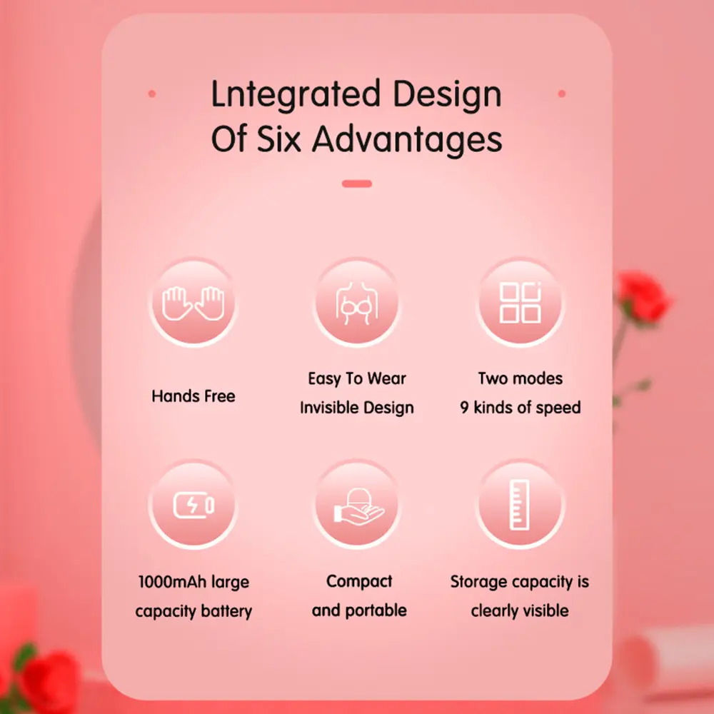 Invisible Wearable Breast Pump Portable Silent Hands Free Electric Breast Pump Milk Puller Comfort Milk Collector BPA-free