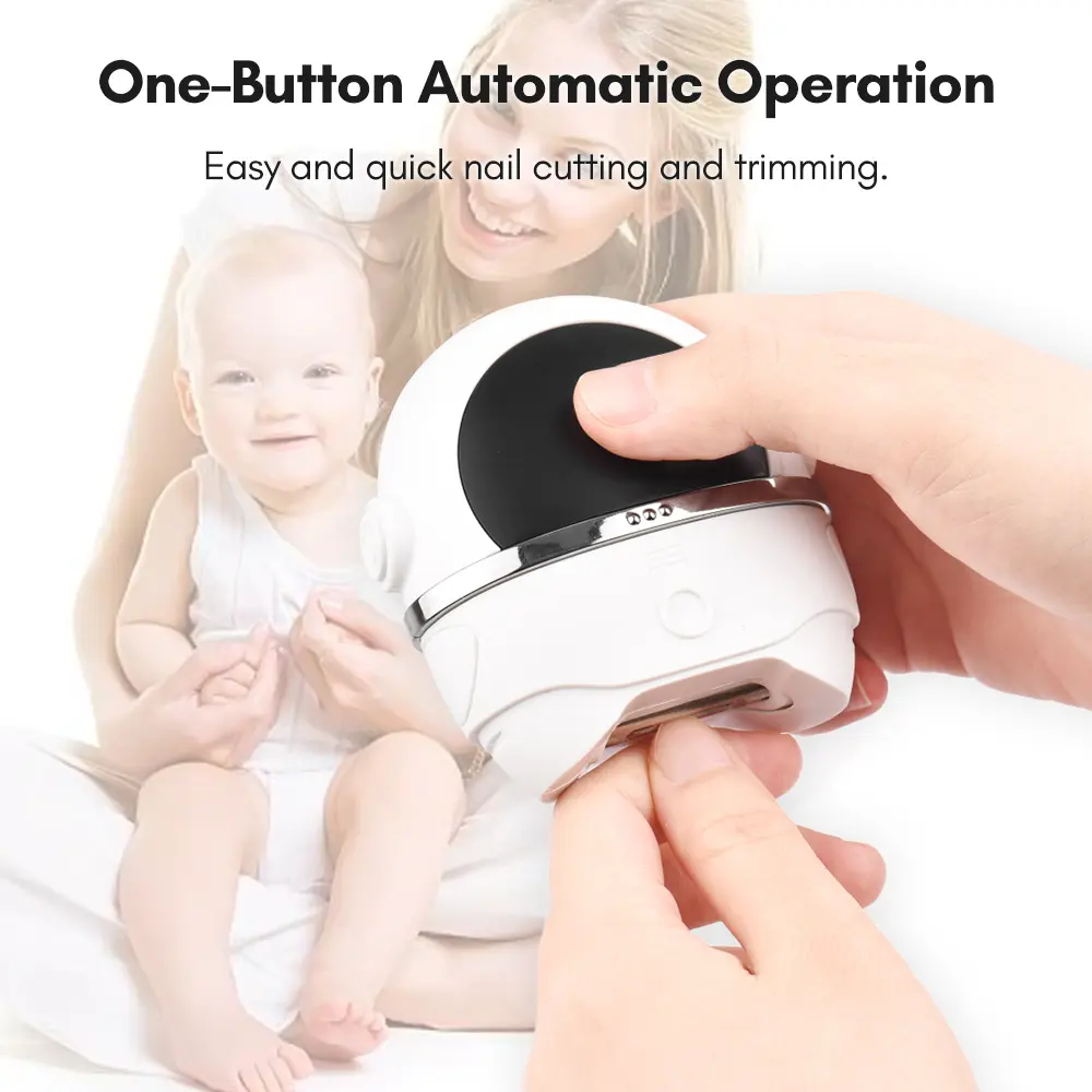 Electric Nail Clipper Automatic Nail Grinder for Children and Adult Portable Mini Manicure Tools for Baby Kids Adults Elders