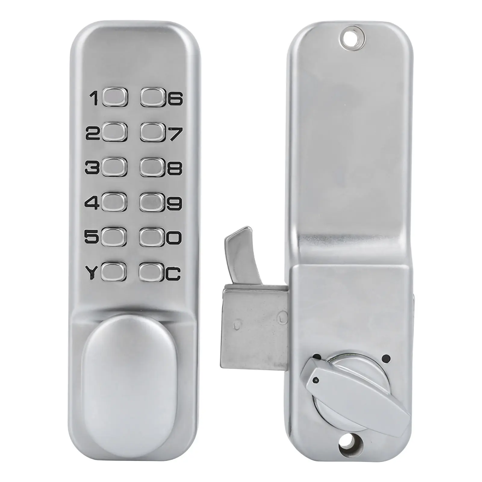 1‑11 Digits Mechanical Combination Lock Sliding Door Keyless Access for Kitchen  Balcony Home Security Sliding Door Lock