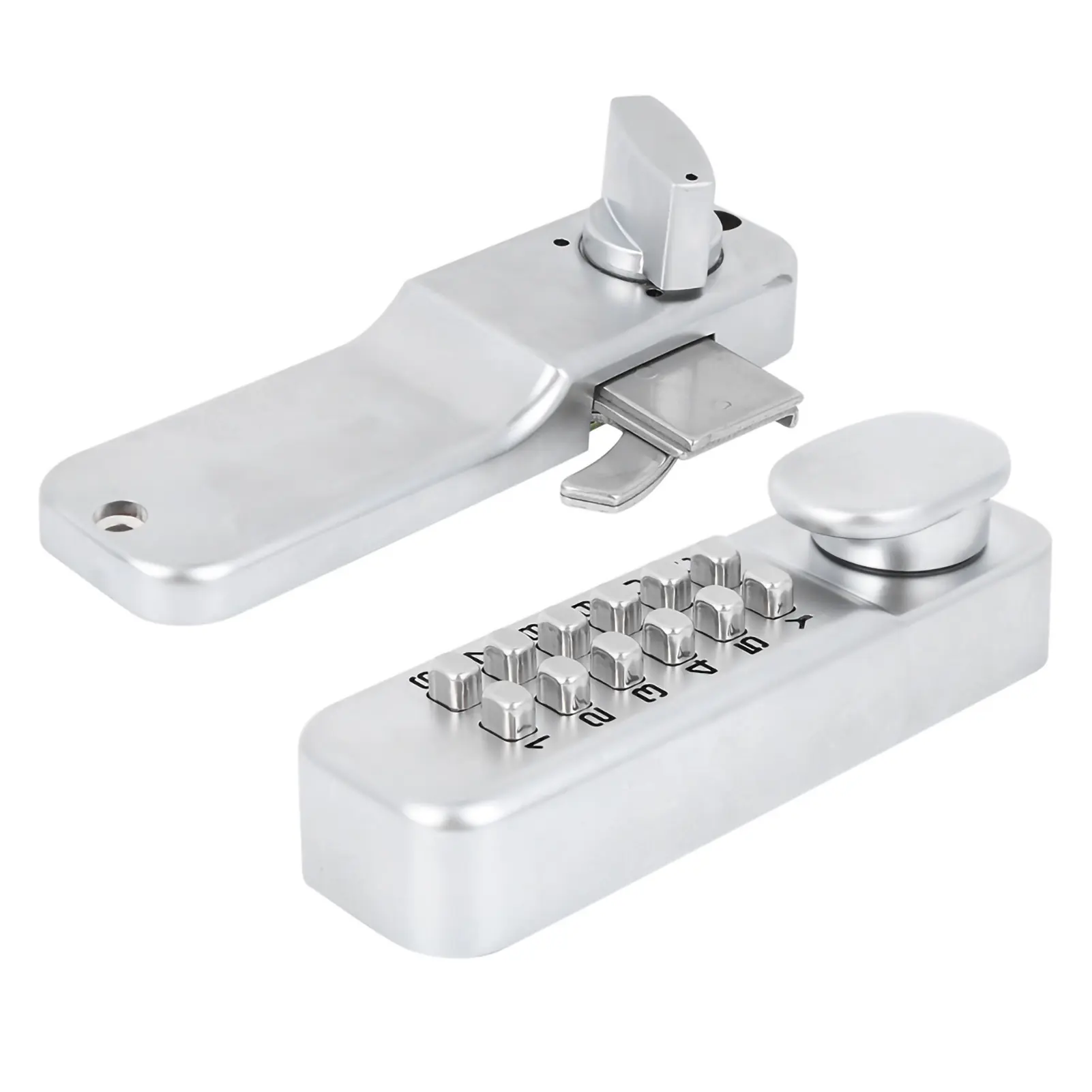 1‑11 Digits Mechanical Combination Lock Sliding Door Keyless Access for Kitchen  Balcony Home Security Sliding Door Lock