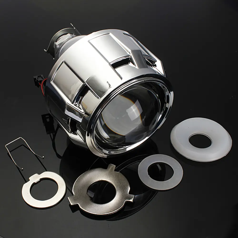 2.5 Inches Mini Bi-xenon Projector Lens Right Hand Drive for H1, H4 and H7 Bulb Right Drive with Screw Car Accessories