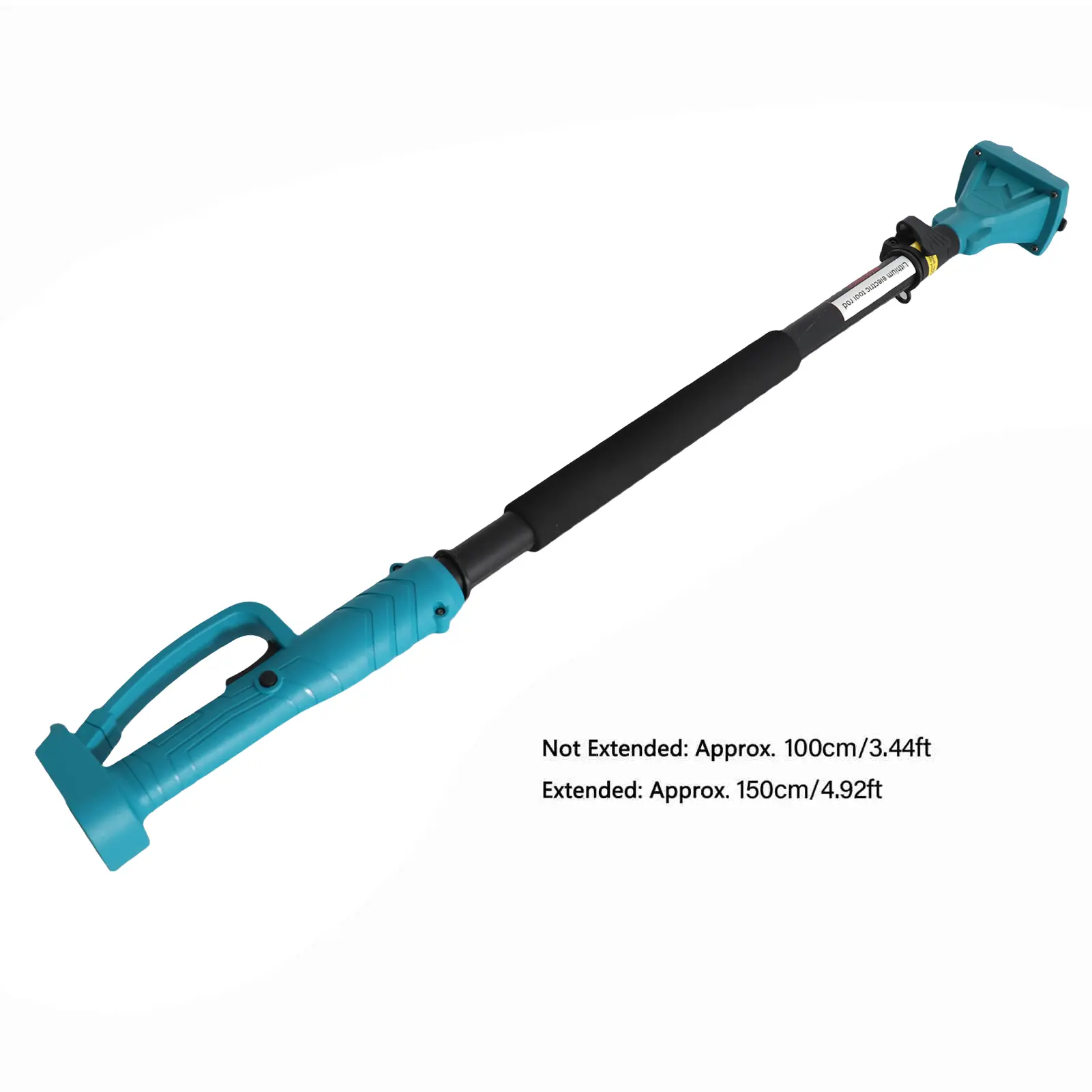 Pruning Shears Telescopic Pole Efficient 3.44 Ft To 4.92 Ft Anti Slip Aluminum Alloy Electric Pruner Extension Pole for Garden
