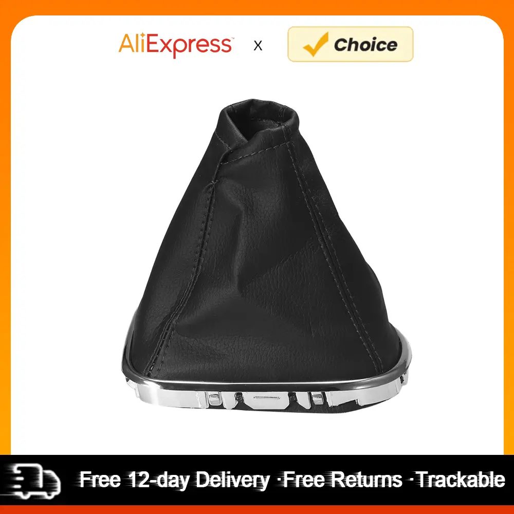 Car Gear Shift Stick Gaiter Boot PU Leather Dust-proof Cover for Chevrolet Cruze 2008-2012 without OFF Button Beside Shift Lever