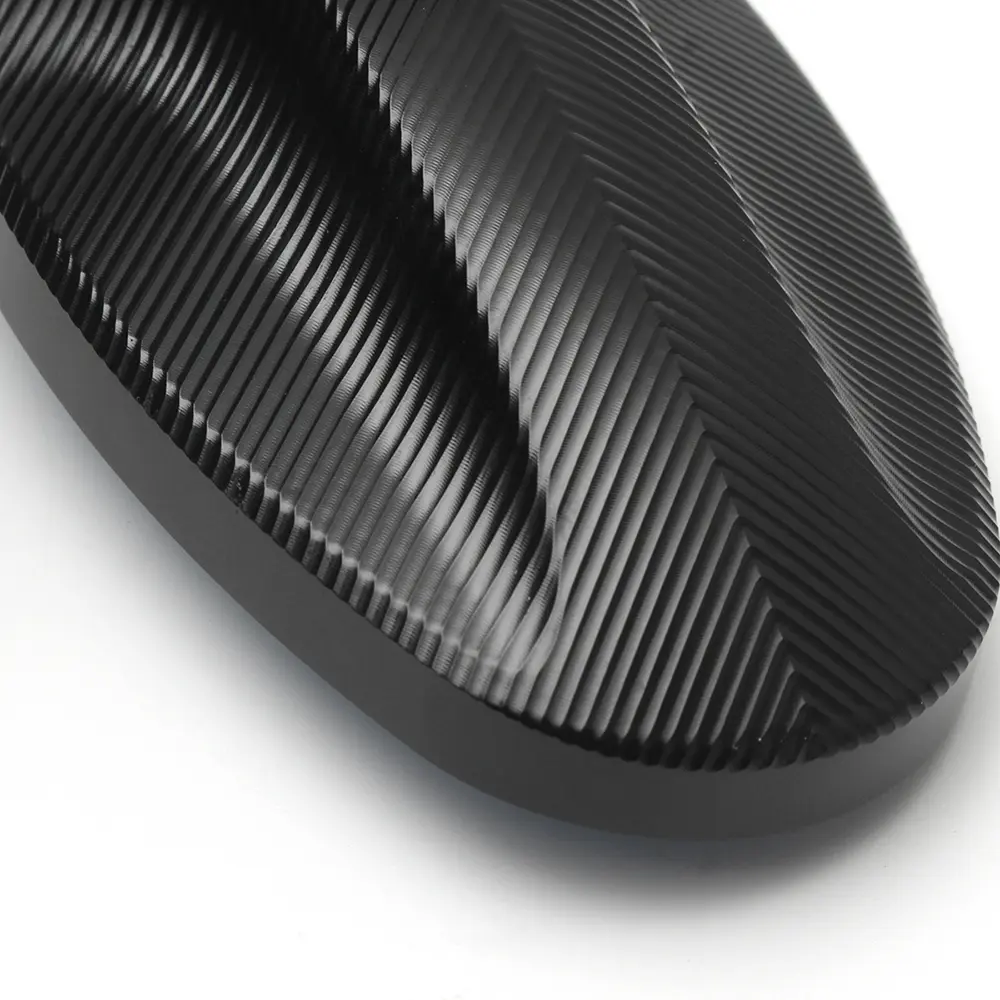 2Pcs CNC Motorcycle Bar End Black Rearview Side Mirrors for Triumph Speed Triple