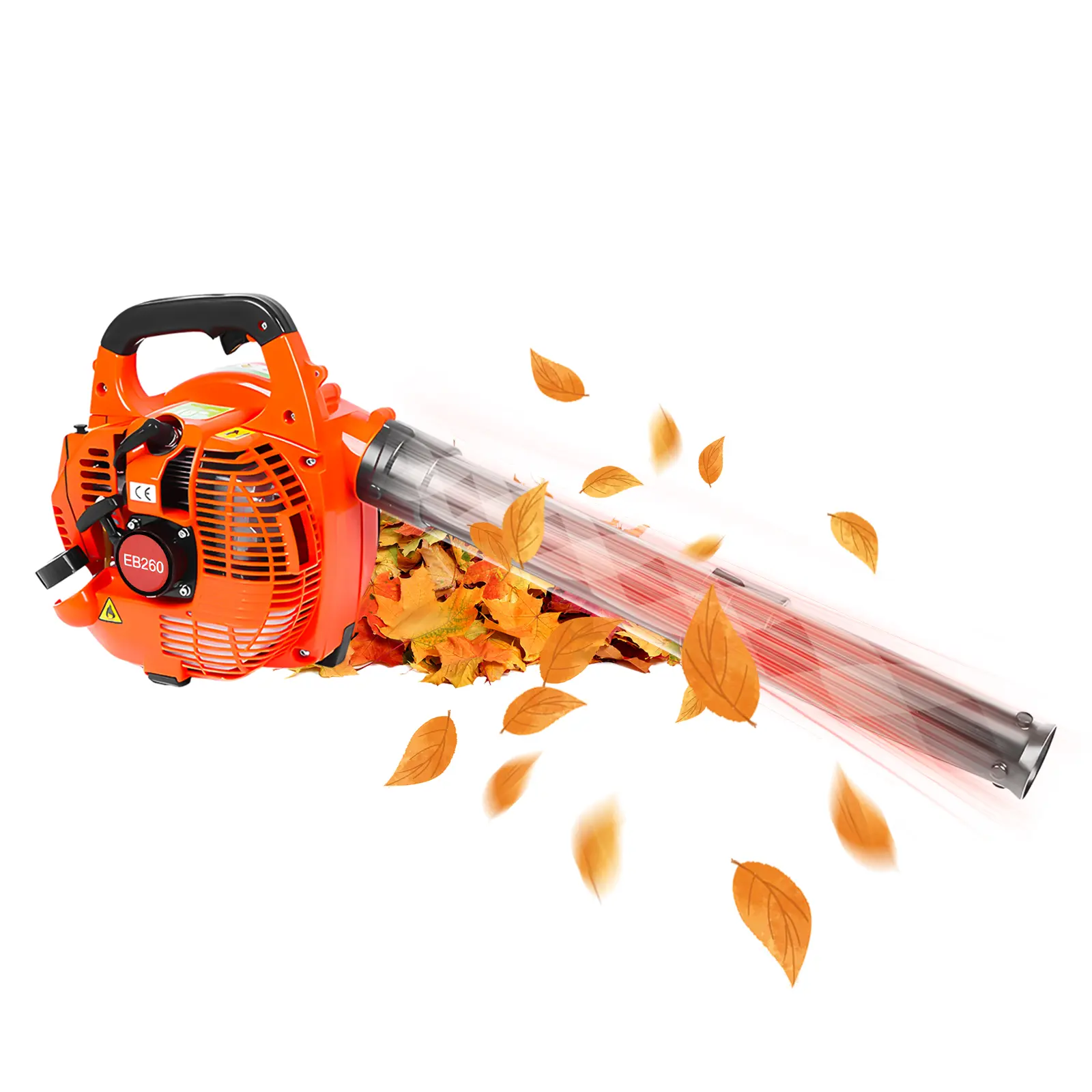 Gas Powered Leaf Blower 2-Stroke Engine Air Volume 0.65L Oil Tank Handheld Blower Powerful Wind Snow Blower for Lawn Garden