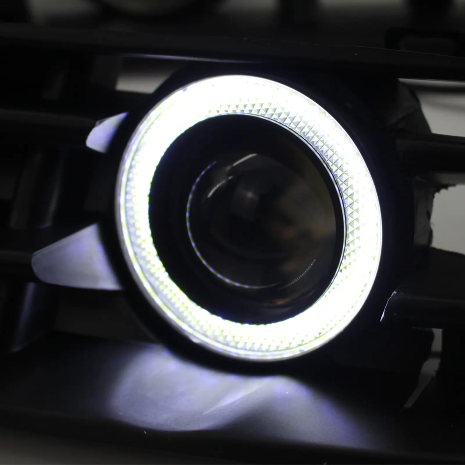 Fog Light LED Front Bumper Grille DRL Lamp Part Replacement For VW Jetta Bora Mk4 99-04