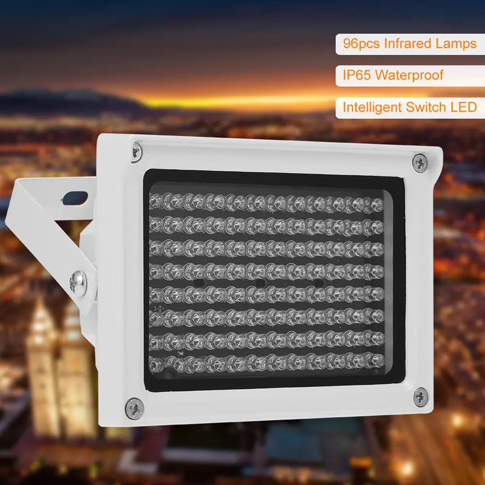Photography Lamp 96 LEDS IR Illuminator Array Infrared Lamps Night Vision Outdoor Waterproof For CCTV Security Camera