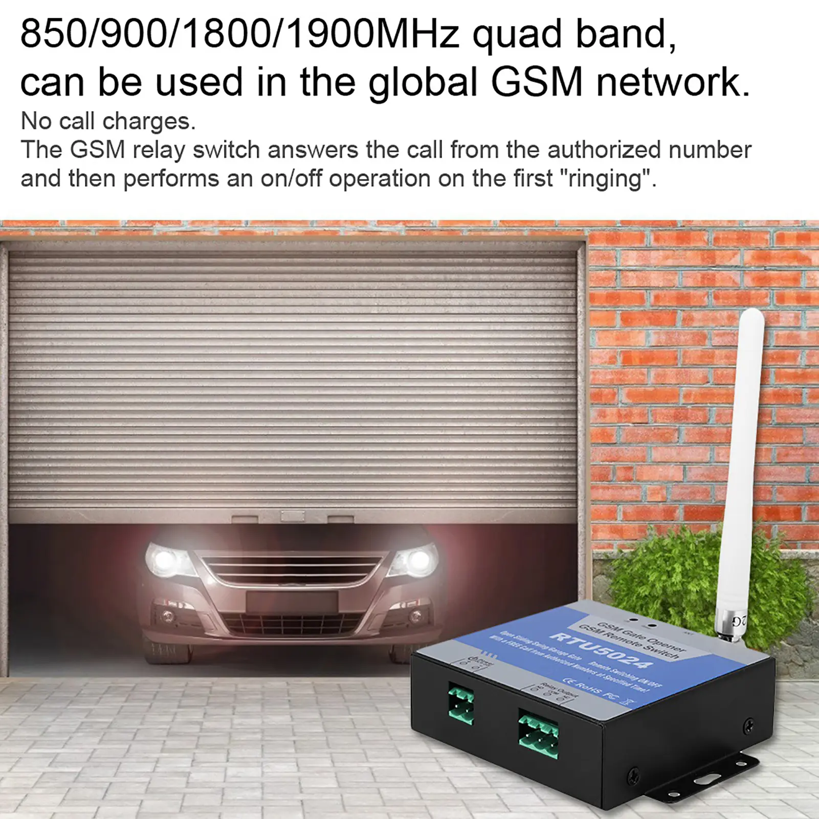 Access Controller RTU5024 GSM Mobile Phone Access Controller Remote Control Switch SMS Door Control Security Door Access Control